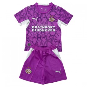 PSV Eindhoven Målmand Børn 2026-27 Lilla - Fodboldtrøjer (S/S)