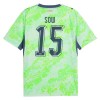 Schweiz Djibril Sow 15 Udebane VM 2026 - Fodboldtrøjer (S/S) Schweiz Djibril Sow 15 Udebane VM 2026 - Fodboldtrøjer (S/S)