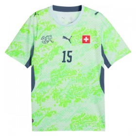 Schweiz Djibril Sow 15 Udebane VM 2026 - Fodboldtrøjer (S/S)