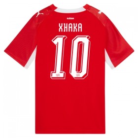 Schweiz Granit Xhaka 10 Hjemme VM 2026 - Fodboldtrøjer (S/S)