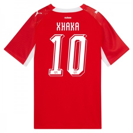 Schweiz Granit Xhaka 10 Hjemme VM 2026 - Fodboldtrøjer (S/S) Schweiz Granit Xhaka 10 Hjemme VM 2026 - Fodboldtrøjer (S/S)