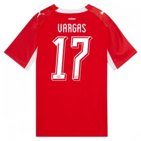 Schweiz Vargas 17 Hjemme VM 2026 - Fodboldtrøjer (S/S)
