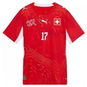 Schweiz Vargas 17 Hjemme VM 2026 - Fodboldtrøjer (S/S)
