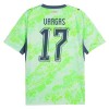 Schweiz Vargas 17 Udebane VM 2026 - Fodboldtrøjer (S/S) Schweiz Vargas 17 Udebane VM 2026 - Fodboldtrøjer (S/S)