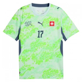 Schweiz Vargas 17 Udebane VM 2026 - Fodboldtrøjer (S/S)