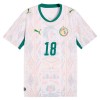 Senegal Sarr 18 Hjemme VM 2026 - Fodboldtrøjer (S/S)
