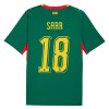 Senegal Sarr 18 Udebane VM 2026 - Fodboldtrøjer (S/S) Senegal Sarr 18 Udebane VM 2026 - Fodboldtrøjer (S/S)