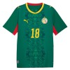 Senegal Sarr 18 Udebane VM 2026 - Fodboldtrøjer (S/S)