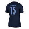 Uruguay Federico Valverde 15 Udebane VM 2026 - Fodboldtrøjer (S/S) Uruguay Federico Valverde 15 Udebane VM 2026 - Fodboldtrøjer (S/S)