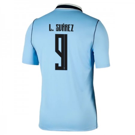 Uruguay Luis Suarez 9 Hjemme VM 2026 - Fodboldtrøjer (S/S) Uruguay Luis Suarez 9 Hjemme VM 2026 - Fodboldtrøjer (S/S)