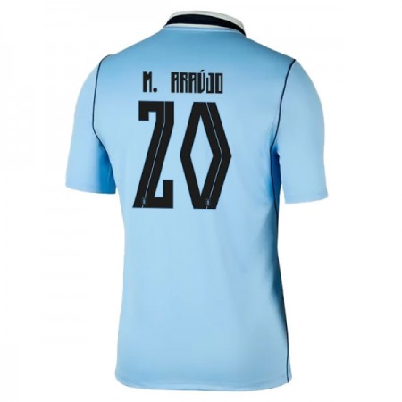 Uruguay Maximiliano Araujo 20 Hjemme VM 2026 - Fodboldtrøjer (S/S) Uruguay Maximiliano Araujo 20 Hjemme VM 2026 - Fodboldtrøjer (S/S)
