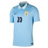 Uruguay Maximiliano Araujo 20 Hjemme VM 2026 - Fodboldtrøjer (S/S)
