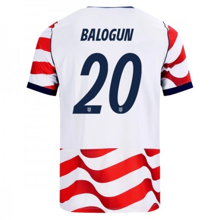 USA Balogun 20 Hjemme VM 2026 - Fodboldtrøjer (S/S) USA Balogun 20 Hjemme VM 2026 - Fodboldtrøjer (S/S)