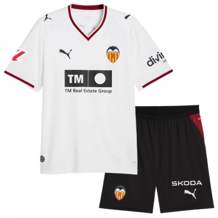 Valencia CF Børn Hjemme 2026-27 - Fodboldtrøjer (S/S) Valencia CF Børn Hjemme 2026-27 - Fodboldtrøjer (S/S)