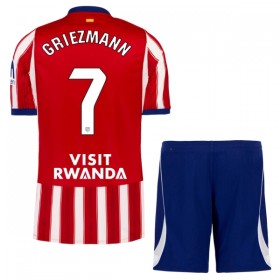 Atlético Madrid Griezmann 7 Børn Hjemme 2026-27 - Fodboldtrøjer (S/S)