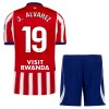 Atlético Madrid J. Alvarez 19 Børn Hjemme 2026-27 - Fodboldtrøjer (S/S) Atlético Madrid J. Alvarez 19 Børn Hjemme 2026-27 - Fodboldtrøjer (S/S)