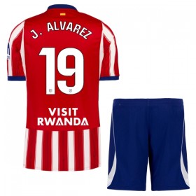 Atlético Madrid J. Alvarez 19 Børn Hjemme 2026-27 - Fodboldtrøjer (S/S)