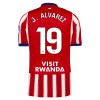 Atlético Madrid J. Alvarez 19 Hjemme 2026-27 - Fodboldtrøjer (S/S) Atlético Madrid J. Alvarez 19 Hjemme 2026-27 - Fodboldtrøjer (S/S)