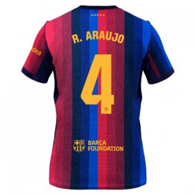 FC Barcelona R. Araujo 4 Hjemme 2026-27 - Fodboldtrøjer (S/S)