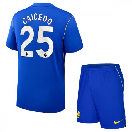 Chelsea Caicedo 25 Børn Hjemme 2026-27 - Fodboldtrøjer (S/S) Chelsea Caicedo 25 Børn Hjemme 2026-27 - Fodboldtrøjer (S/S)