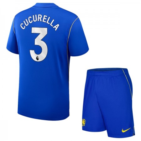 Chelsea Cucurella 3 Børn Hjemme 2026-27 - Fodboldtrøjer (S/S) Chelsea Cucurella 3 Børn Hjemme 2026-27 - Fodboldtrøjer (S/S)