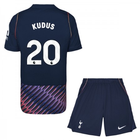 Tottenham Hotspur Kudus 20 Børn Udebane 2026-27 - Fodboldtrøjer (S/S) Tottenham Hotspur Kudus 20 Børn Udebane 2026-27 - Fodboldtrøjer (S/S)