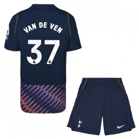 Tottenham Hotspur Van De Ven 37 Børn Udebane 2026-27 - Fodboldtrøjer (S/S)