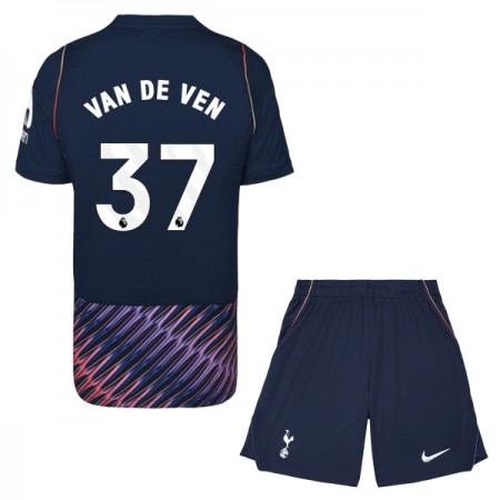 Tottenham Hotspur Van De Ven 37 Børn Udebane 2026-27 - Fodboldtrøjer (S/S) Tottenham Hotspur Van De Ven 37 Børn Udebane 2026-27 - Fodboldtrøjer (S/S)