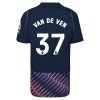 Tottenham Hotspur Van De Ven 37 Børn Udebane 2026-27 - Fodboldtrøjer (S/S)