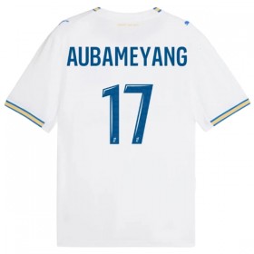 Olympique de Marseille Aubameyang 17 Hjemme 2026-27 - Fodboldtrøjer (S/S)