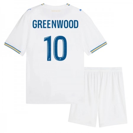 Olympique de Marseille Greenwood 10 Børn Hjemme 2026-27 - Fodboldtrøjer (S/S) Olympique de Marseille Greenwood 10 Børn Hjemme 2026-27 - Fodboldtrøjer (S/S)