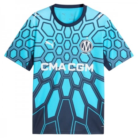 Olympique de Marseille Udebane 2026-27 Blå - Fodboldtrøjer (S/S) Olympique de Marseille Udebane 2026-27 Blå - Fodboldtrøjer (S/S)