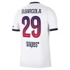 Paris Saint-Germain Bradley Barcola 29 Udebane 2026-27 - Fodboldtrøjer (S/S)