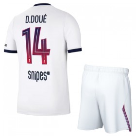 Paris Saint-Germain Desire Doue 14 Børn Udebane 2026-27 - Fodboldtrøjer (S/S)
