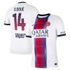 Paris Saint-Germain Desire Doue 14 Udebane 2026-27 - Fodboldtrøjer (S/S)