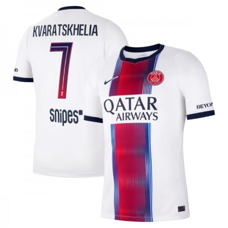Paris Saint-Germain Kvaratskhelia 7 Udebane 2026-27 - Fodboldtrøjer (S/S) Paris Saint-Germain Kvaratskhelia 7 Udebane 2026-27 - Fodboldtrøjer (S/S)