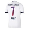 Paris Saint-Germain Kvaratskhelia 7 Udebane 2026-27 - Fodboldtrøjer (S/S)