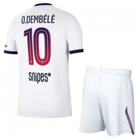 Paris Saint-Germain O. Dembele 10 Børn Udebane 2026-27 - Fodboldtrøjer (S/S)