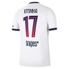 Paris Saint-Germain Vitinha 17 Udebane 2026-27 - Fodboldtrøjer (S/S)