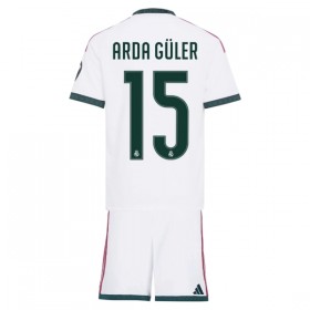 Real Madrid Arda Guler 15 Børn Hjemme 2026-27 - Fodboldtrøjer (S/S)
