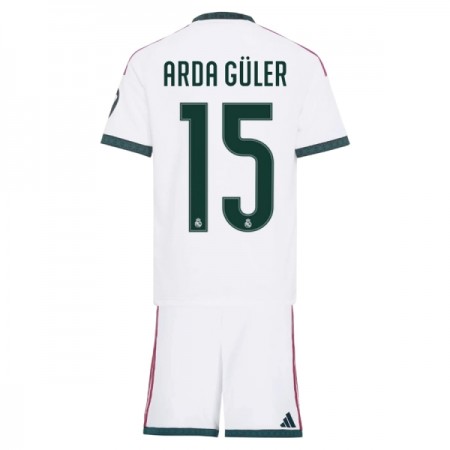 Real Madrid Arda Guler 15 Børn Hjemme 2026-27 - Fodboldtrøjer (S/S) Real Madrid Arda Guler 15 Børn Hjemme 2026-27 - Fodboldtrøjer (S/S)