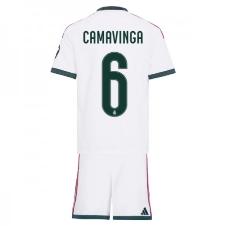 Real Madrid Camavinga 6 Børn Hjemme 2026-27 - Fodboldtrøjer (S/S) Real Madrid Camavinga 6 Børn Hjemme 2026-27 - Fodboldtrøjer (S/S)