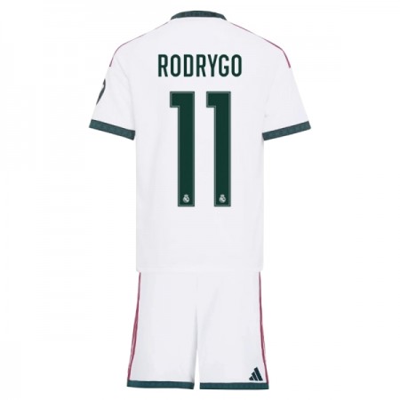 Real Madrid Rodrygo 11 Børn Hjemme 2026-27 - Fodboldtrøjer (S/S) Real Madrid Rodrygo 11 Børn Hjemme 2026-27 - Fodboldtrøjer (S/S)