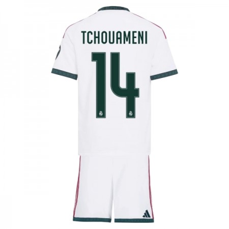 Real Madrid Tchouameni 14 Børn Hjemme 2026-27 - Fodboldtrøjer (S/S) Real Madrid Tchouameni 14 Børn Hjemme 2026-27 - Fodboldtrøjer (S/S)