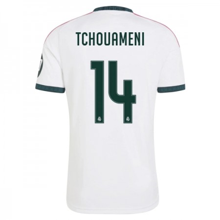 Real Madrid Tchouameni 14 Hjemme 2026-27 - Fodboldtrøjer (S/S) Real Madrid Tchouameni 14 Hjemme 2026-27 - Fodboldtrøjer (S/S)