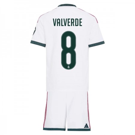 Real Madrid Valverde 8 Børn Hjemme 2026-27 - Fodboldtrøjer (S/S) Real Madrid Valverde 8 Børn Hjemme 2026-27 - Fodboldtrøjer (S/S)