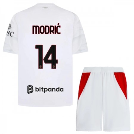 AC Milan Modrić 14 Børn Udebane 2026-27 - Fodboldtrøjer (S/S) AC Milan Modrić 14 Børn Udebane 2026-27 - Fodboldtrøjer (S/S)