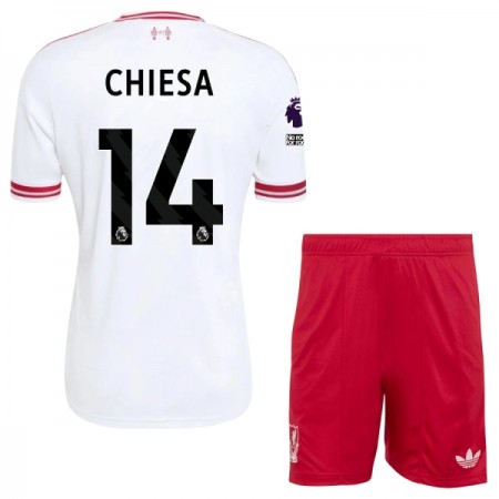 Liverpool Chiesa 14 Børn Udebane 2026-27 - Fodboldtrøjer (S/S) Liverpool Chiesa 14 Børn Udebane 2026-27 - Fodboldtrøjer (S/S)