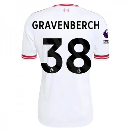 Liverpool Gravenberch 38 Udebane 2026-27 - Fodboldtrøjer (S/S) Liverpool Gravenberch 38 Udebane 2026-27 - Fodboldtrøjer (S/S)