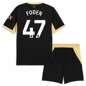 Manchester City Foden 47 Børn Udebane 2026-27 - Fodboldtrøjer (S/S)
